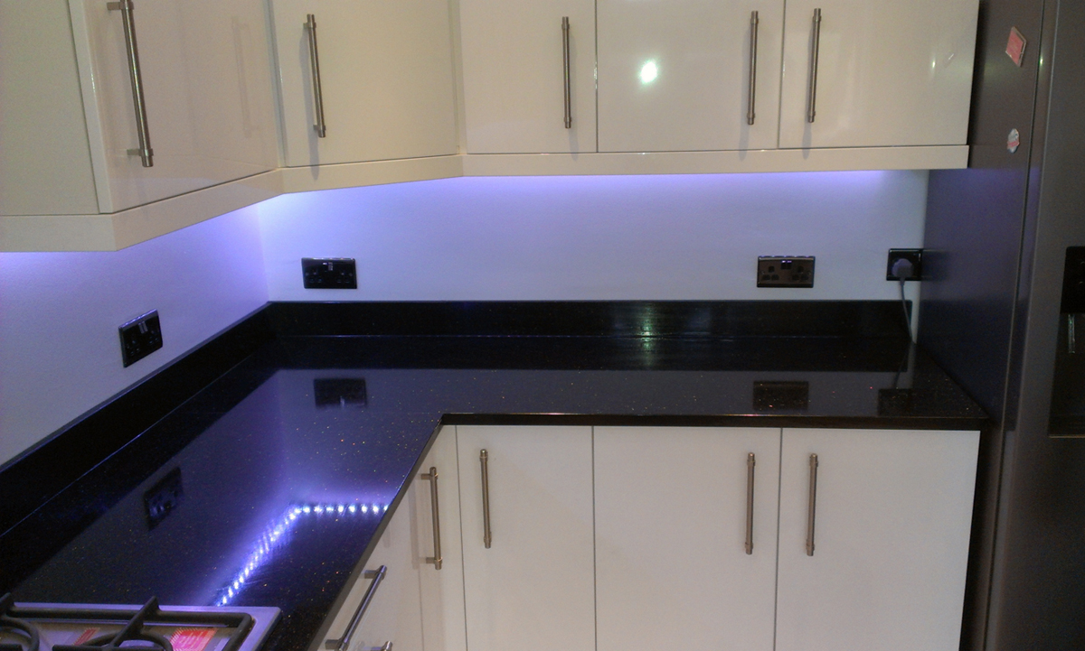 Black Granite Worktops