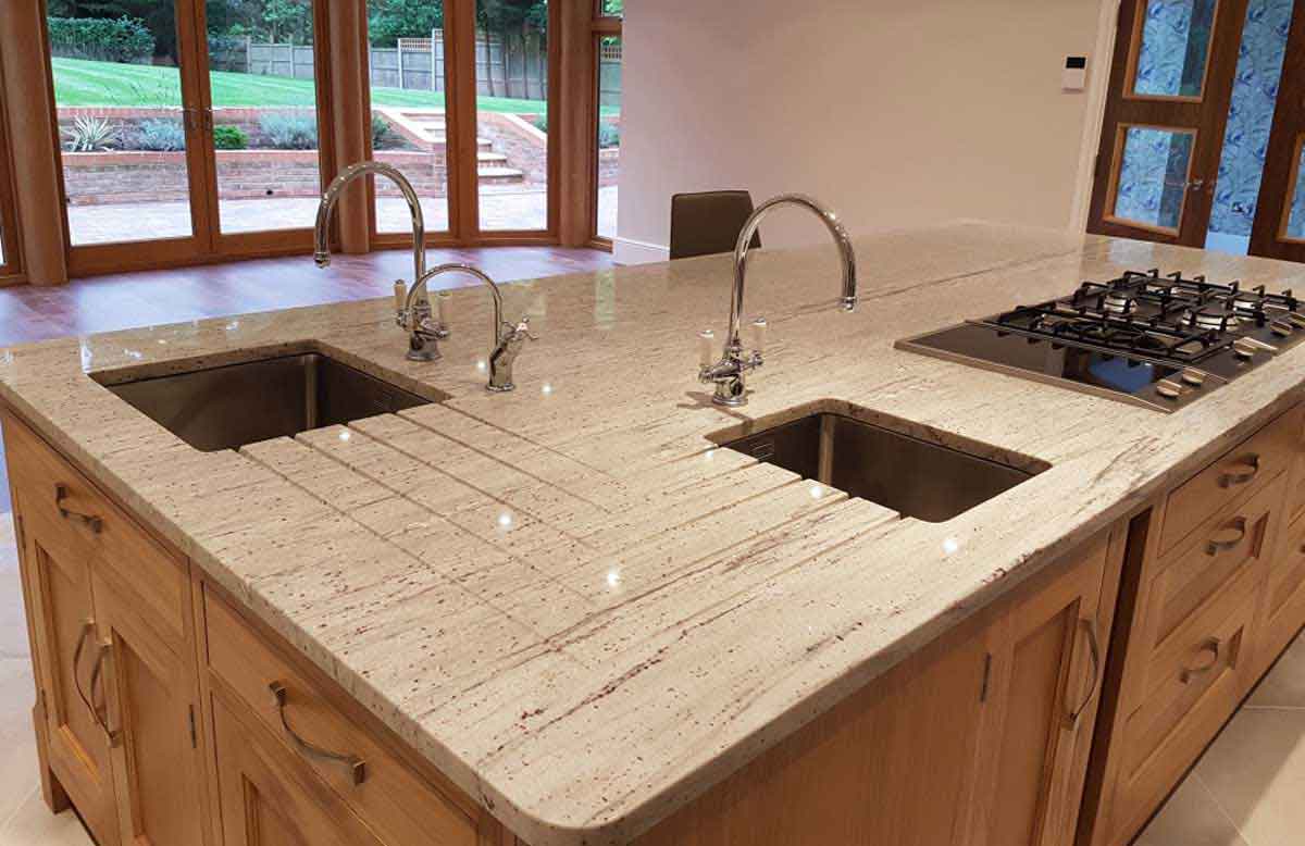 Kashmir White Worktops
