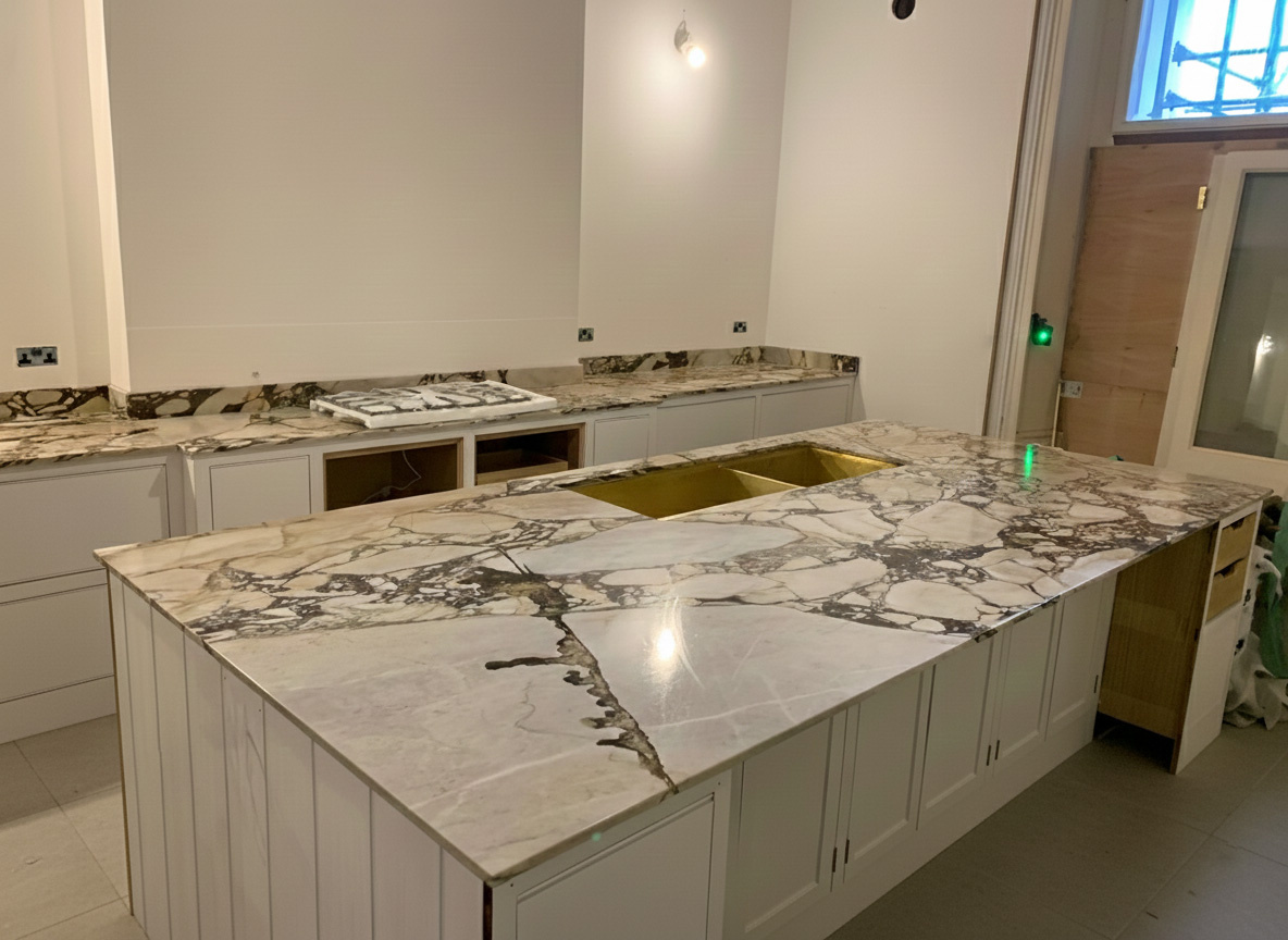 Calacatta Viola Marble Worktop