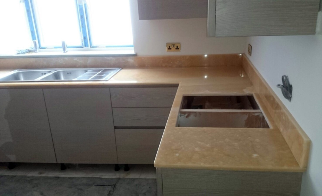 Onyx Marble Worktop