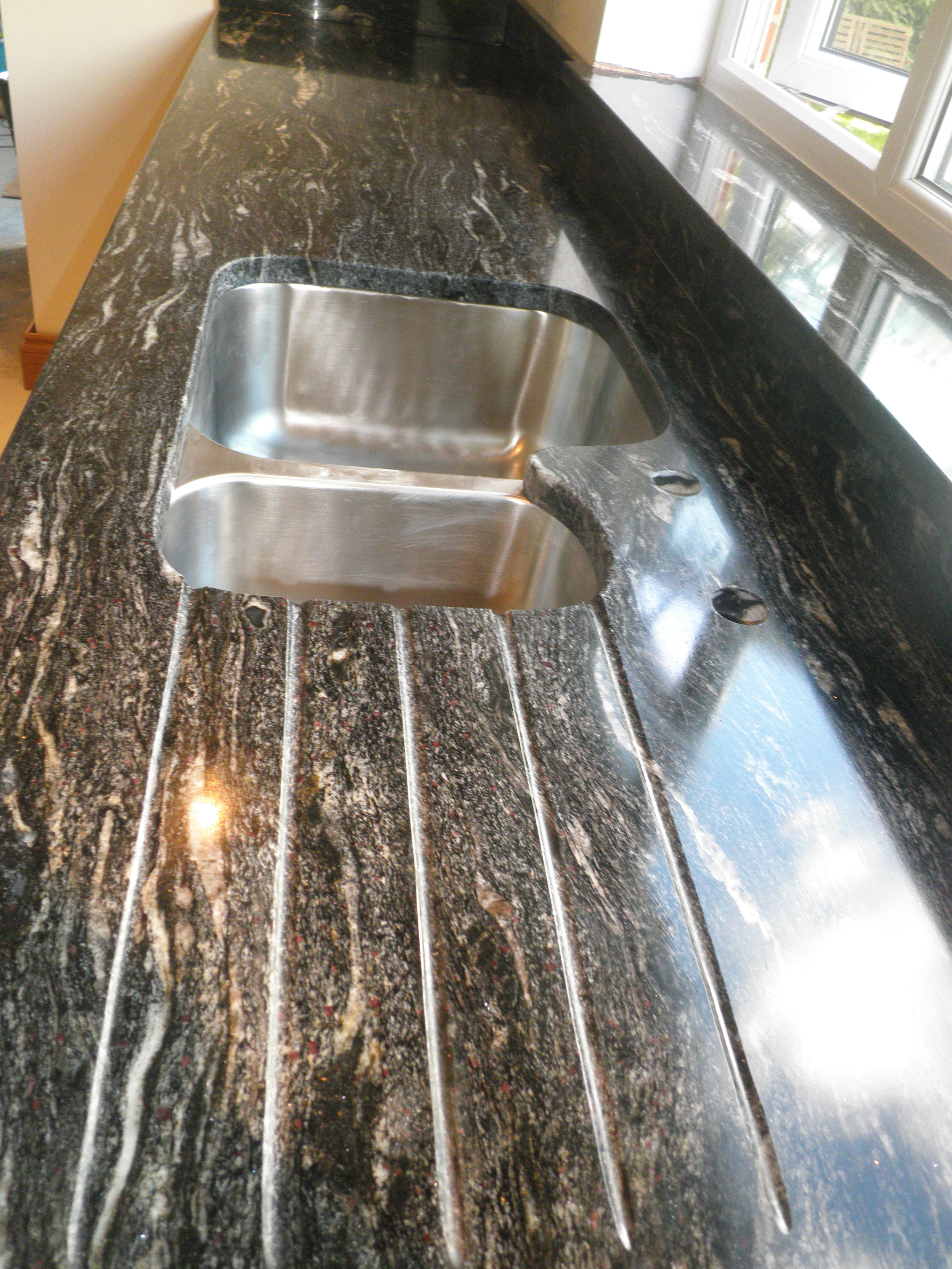 Cosmic Black Granite Worktop