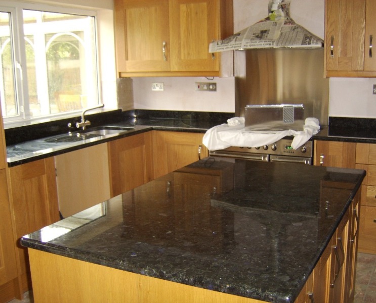 Volga Blue Worktops