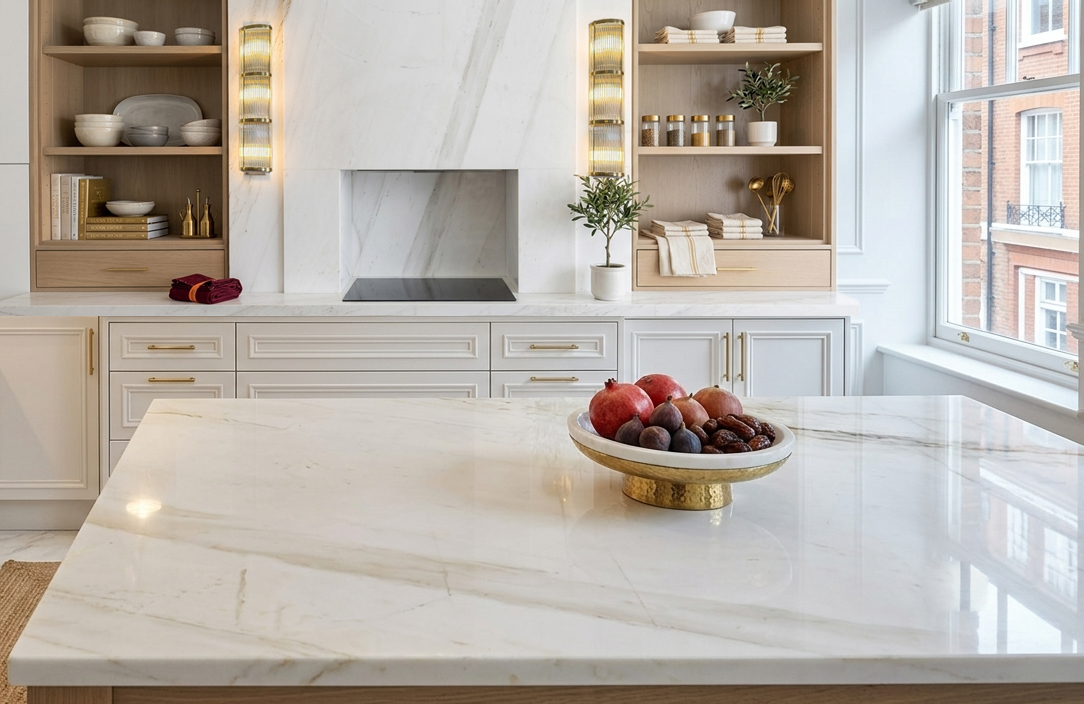 Calacatta Marble Island & Worktop