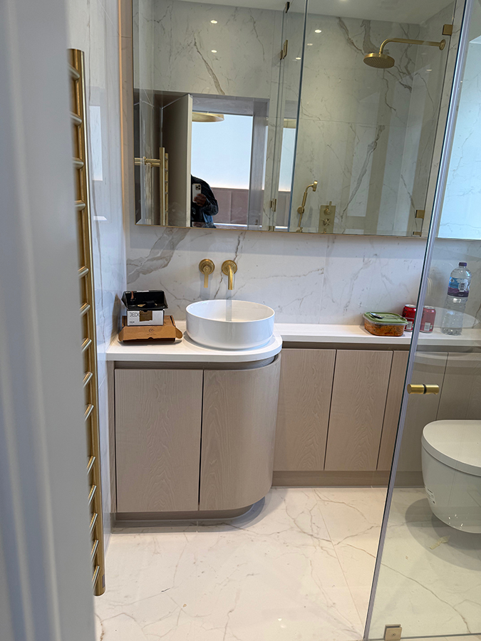Quartz Wall and Floor