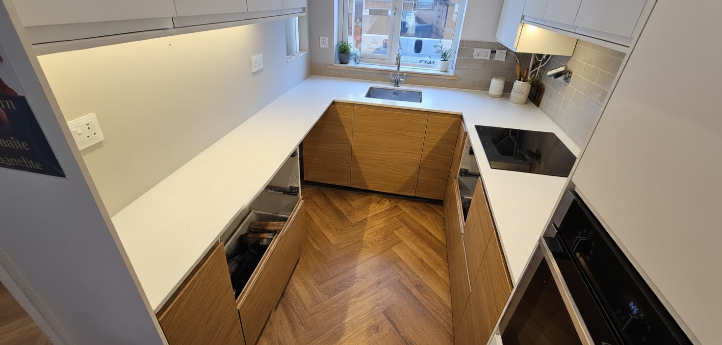 Calacatta Deluxe Quartz Worktop